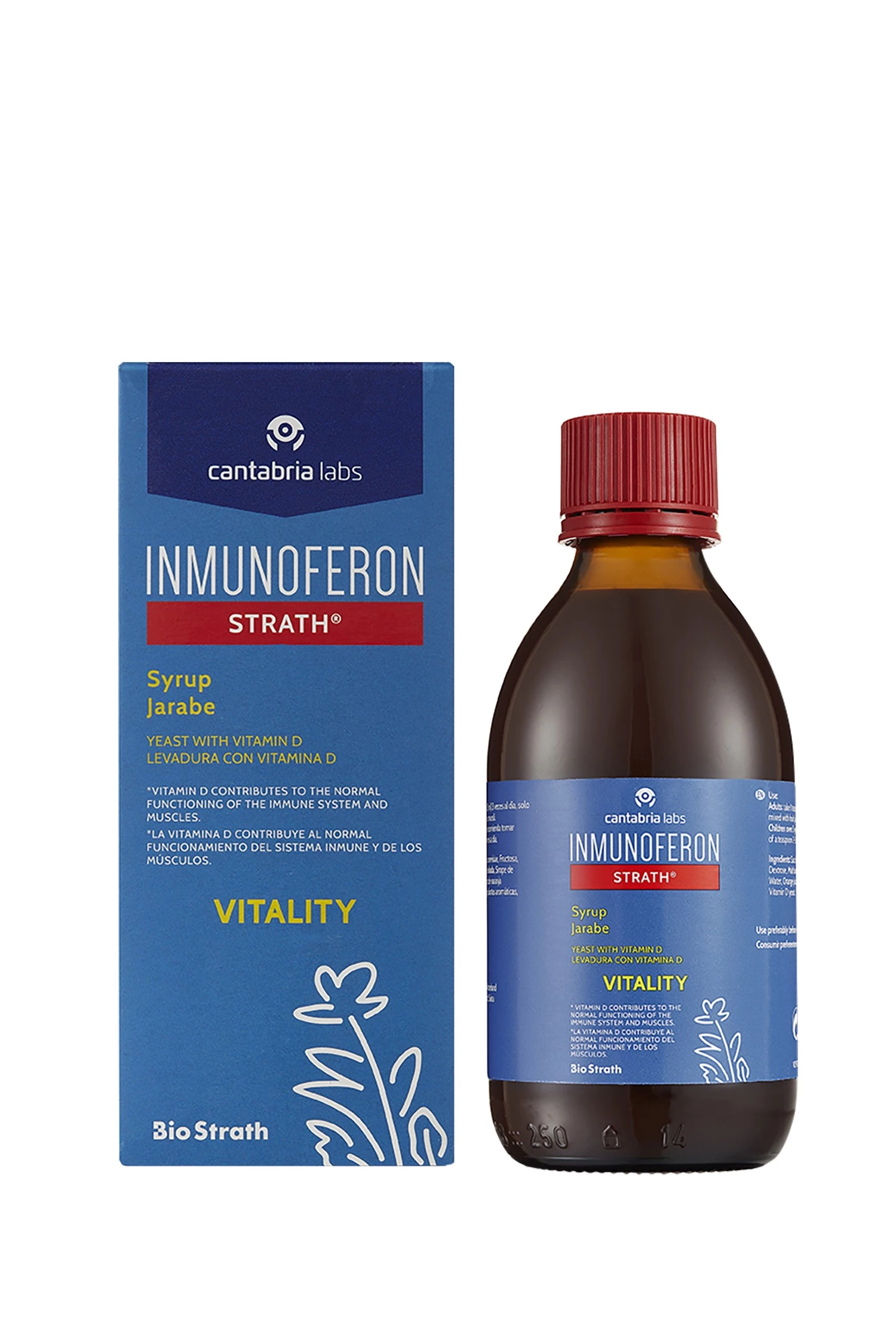 Inmunoferon Strath jarabe Vitality, 250 ml