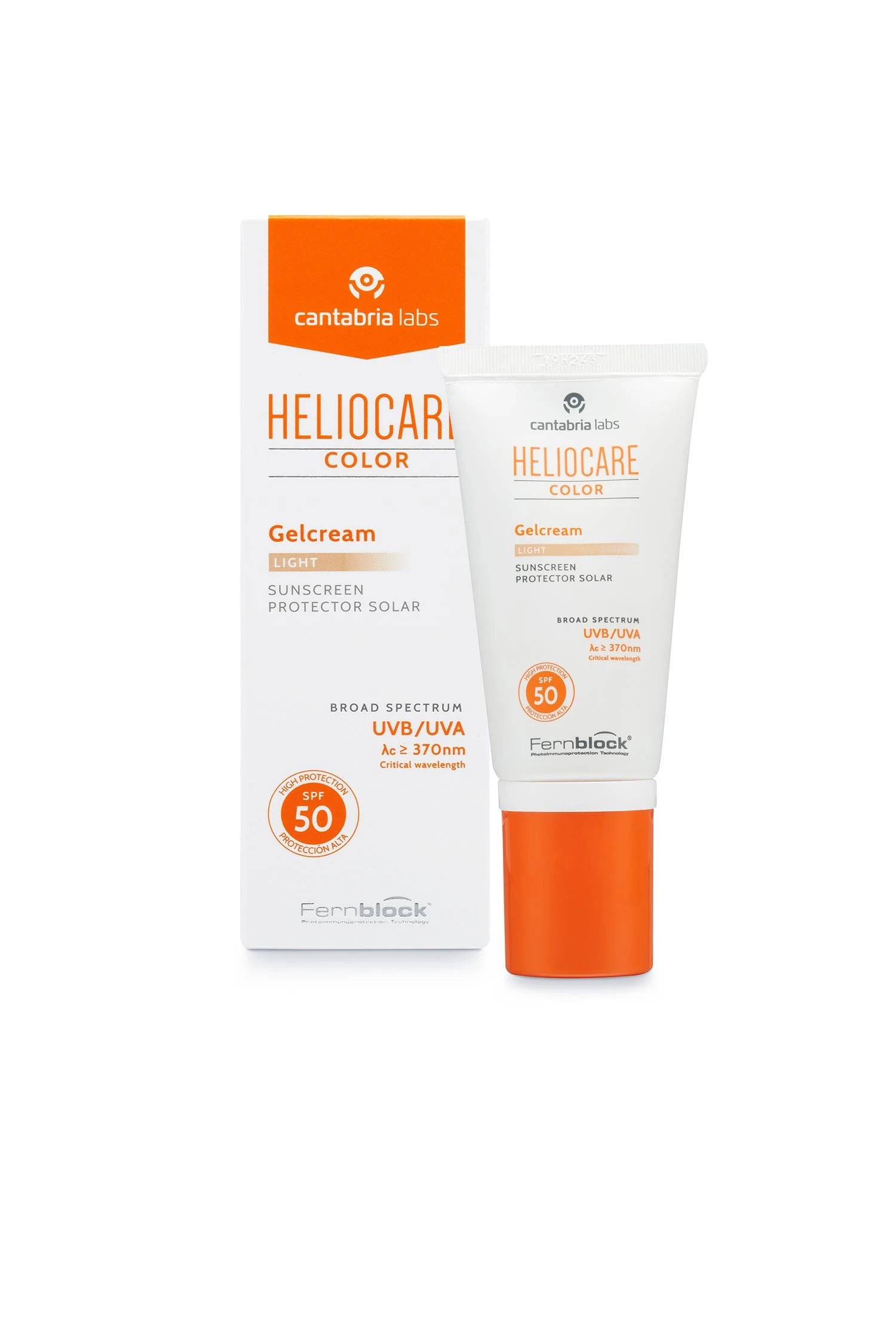 Heliocare Color gelcream light SPF50, 50 ml