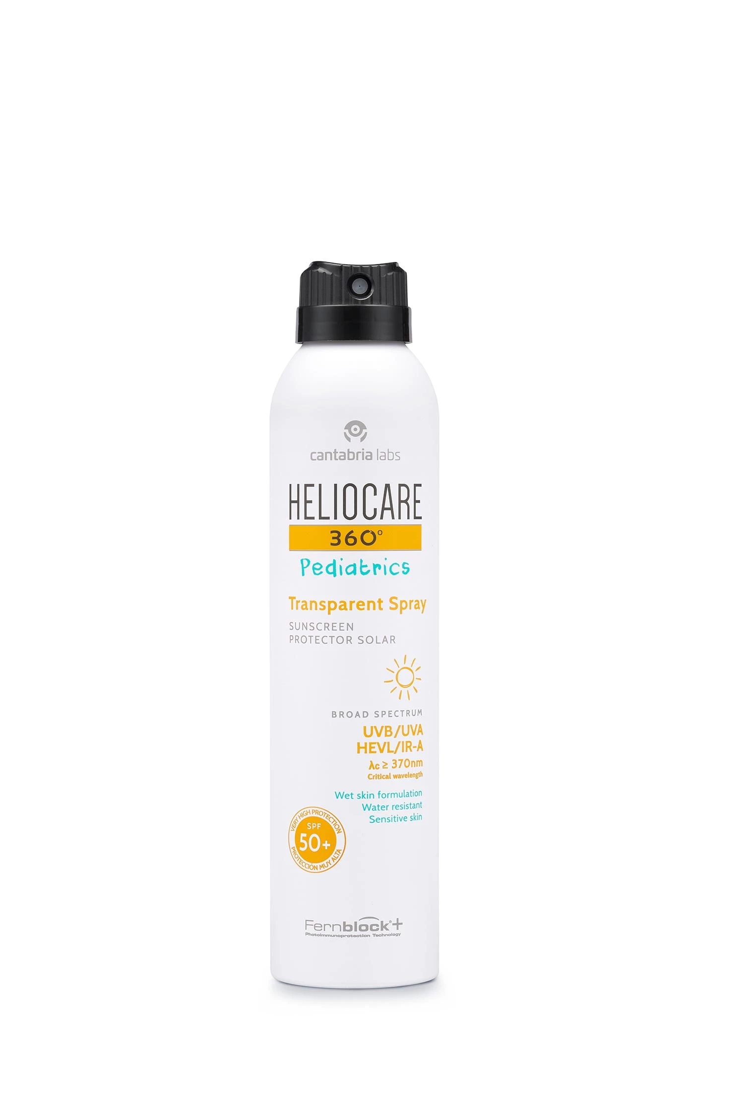 Heliocare 360 Stray Transparente SPF50+, 200ml