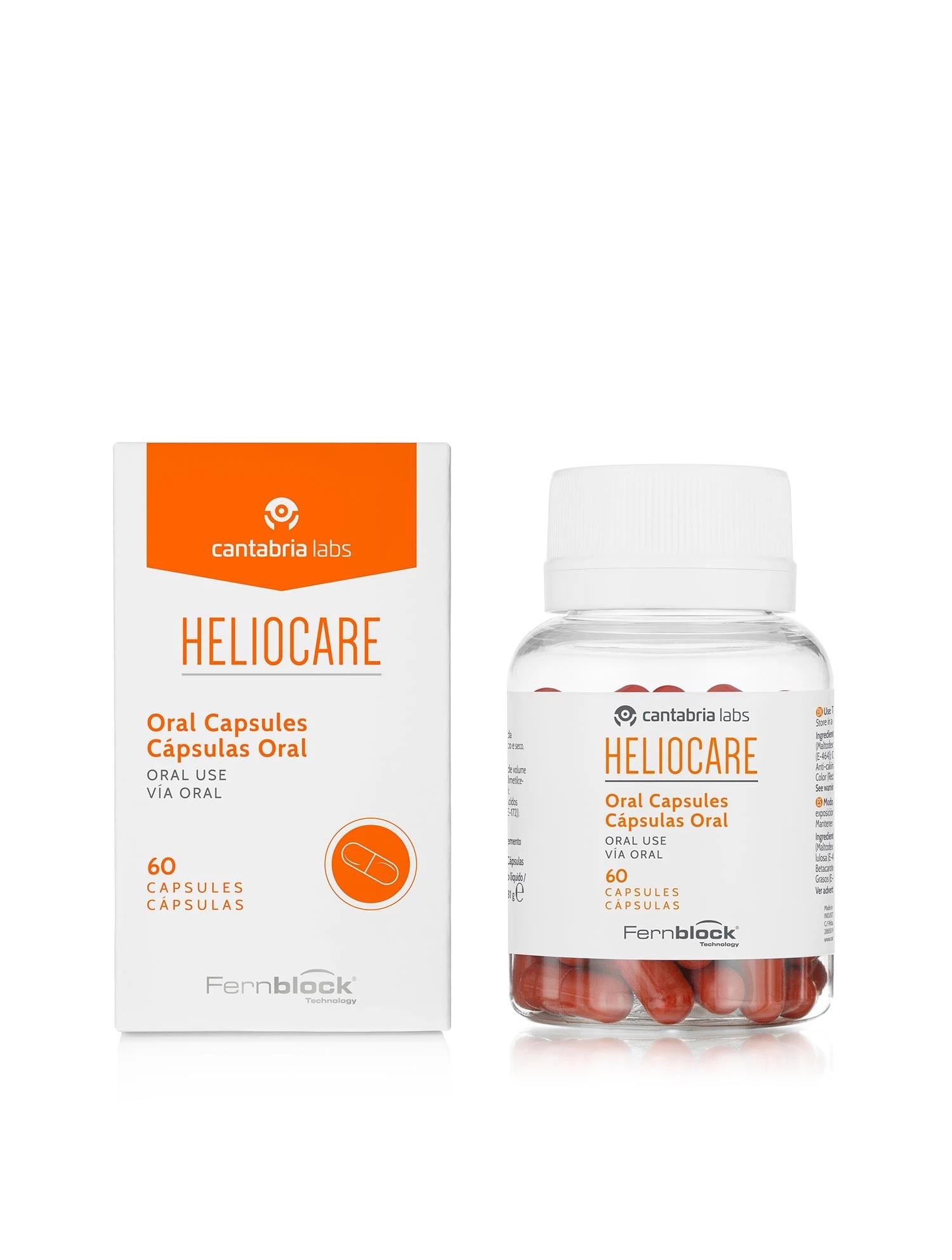 Heliocare, 60 cápsulas orales