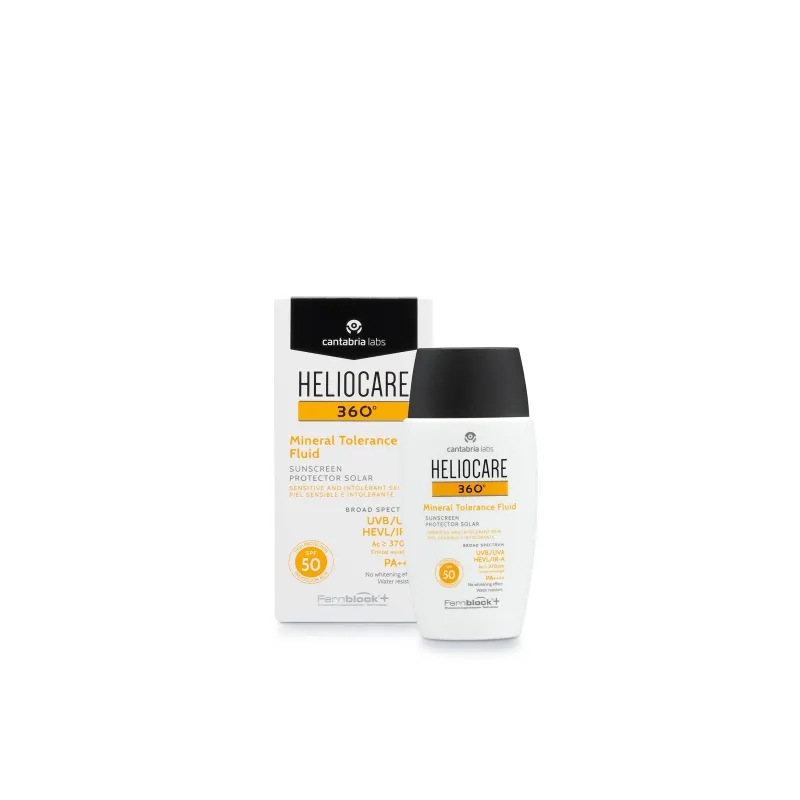 Heliocare 360 Mineral Tolerance Fluid SPF50, 50 ml