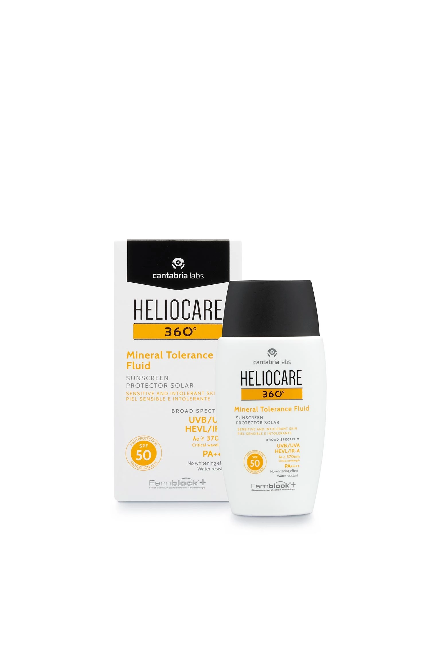 Heliocare 360 Mineral Tolerance Fluid SPF50, 50 ml