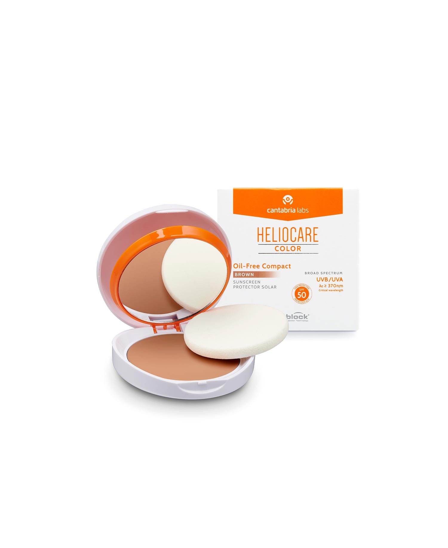 Heliocare Color Compacto Oil-free Brown