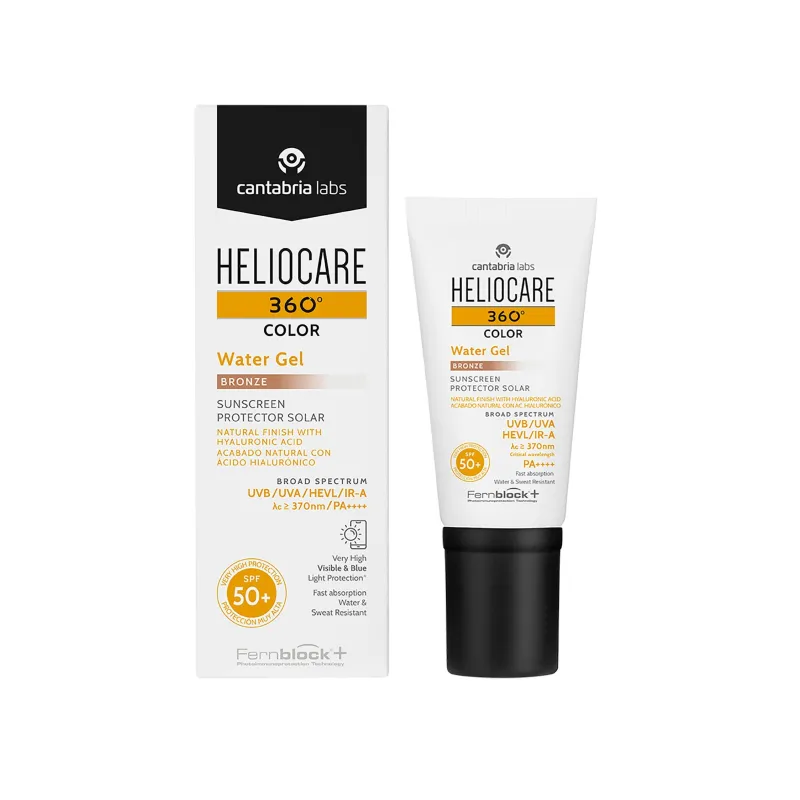 Heliocare 360 Color Water Gel SPF50+ bronze, 50 ml