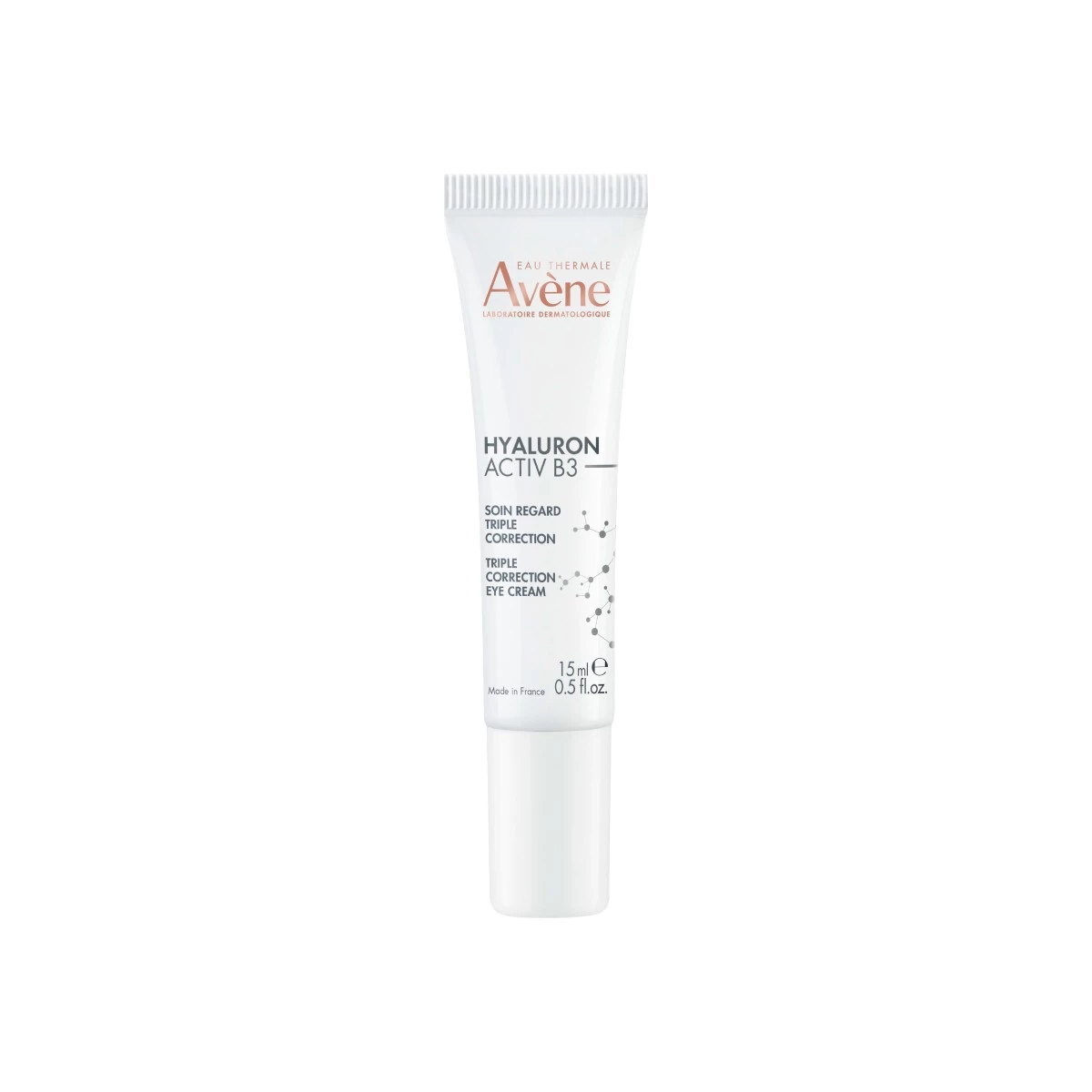 Avene Hyaluron Activ B3 cuidado de ojos de triple corrección, 15 ml