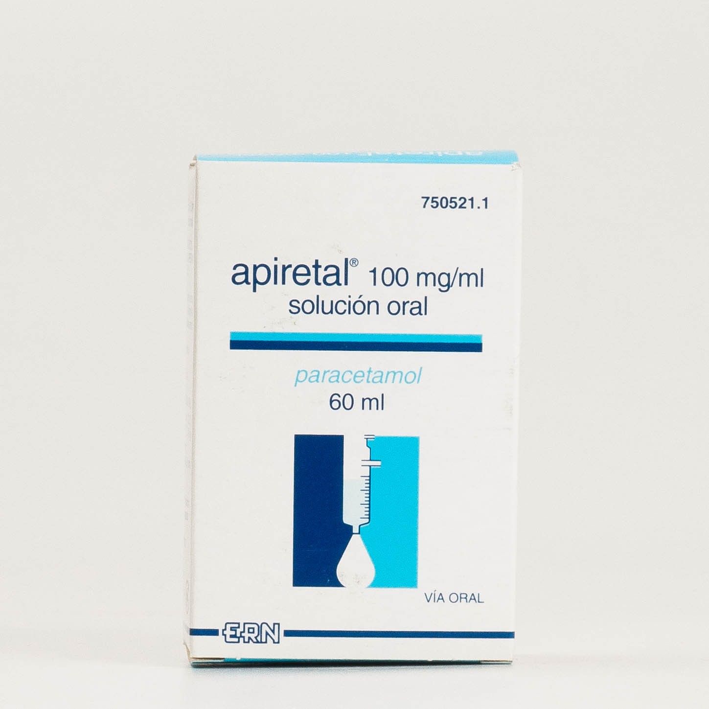 Apiretal 100mg/ml 60ml de solución oral