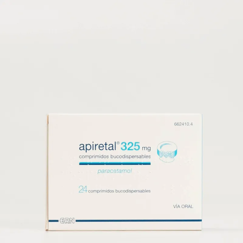 Apiretal 325mg 24 comprimidos bucodispersables