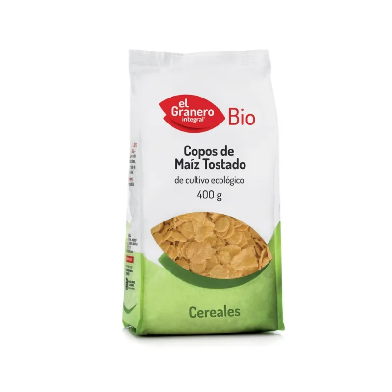Copos de Maíz tostado Bio, 400 g Copos de Maíz tostado Bio, 400 g