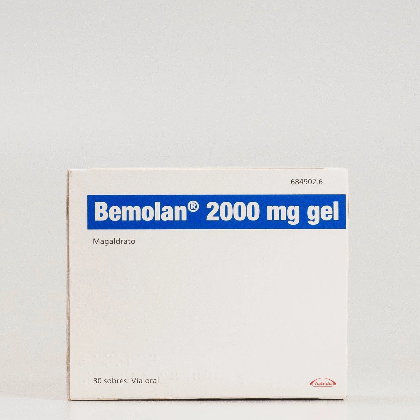 Bemolan 2000mg gel 30 sobres via oral