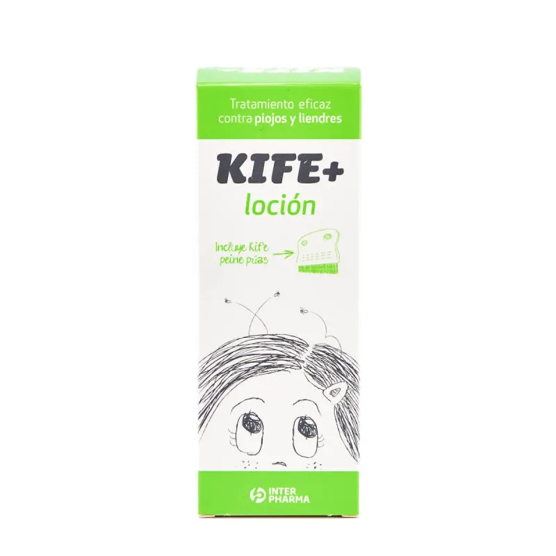 Kife+ Loción Antipiojos 100ml con lendrera Kife+ Loción Antipiojos 100ml con lendrera