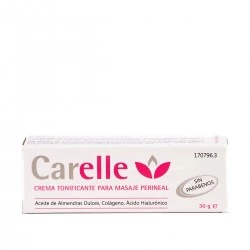 Carelle Crema Tonificante Masaje Perineal, 30g.