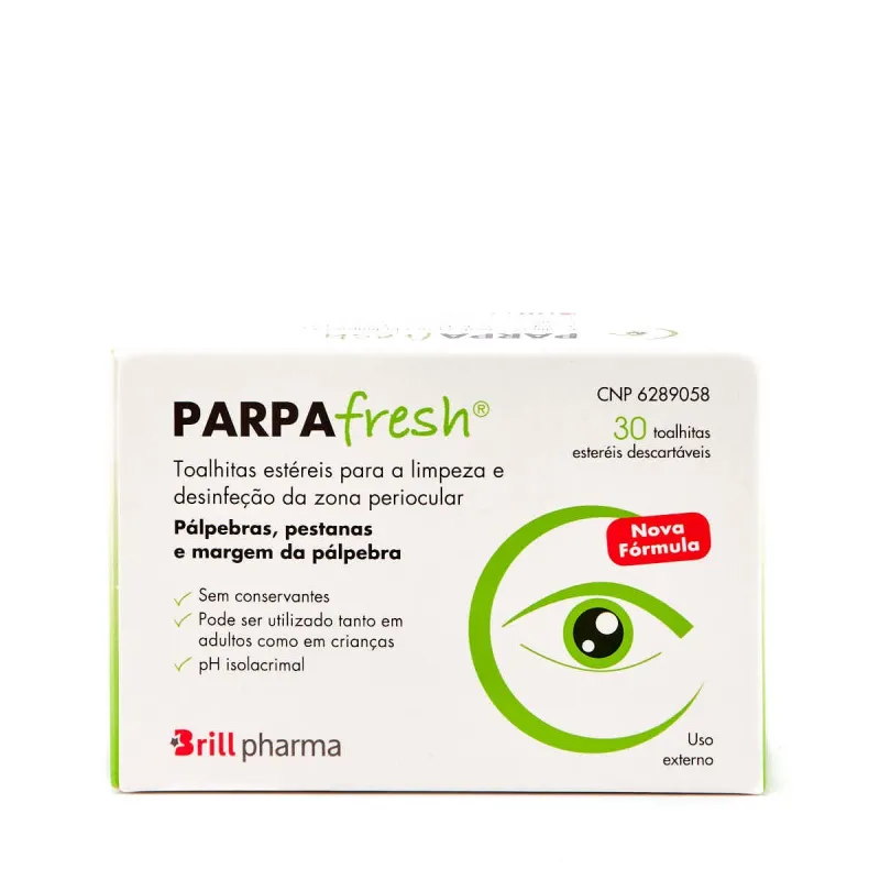 Parpafresh Limpieza Párpados, 30 Toallitas. Parpafresh Limpieza Párpados, 30 Toallitas.