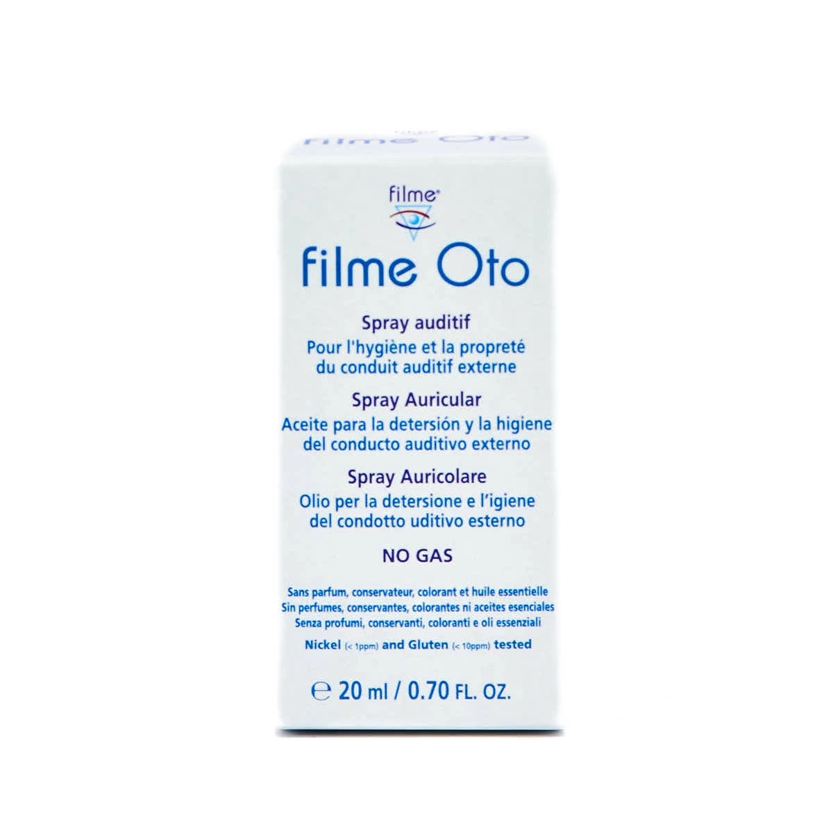 Filme Oto Spray Auricular, 20ml.