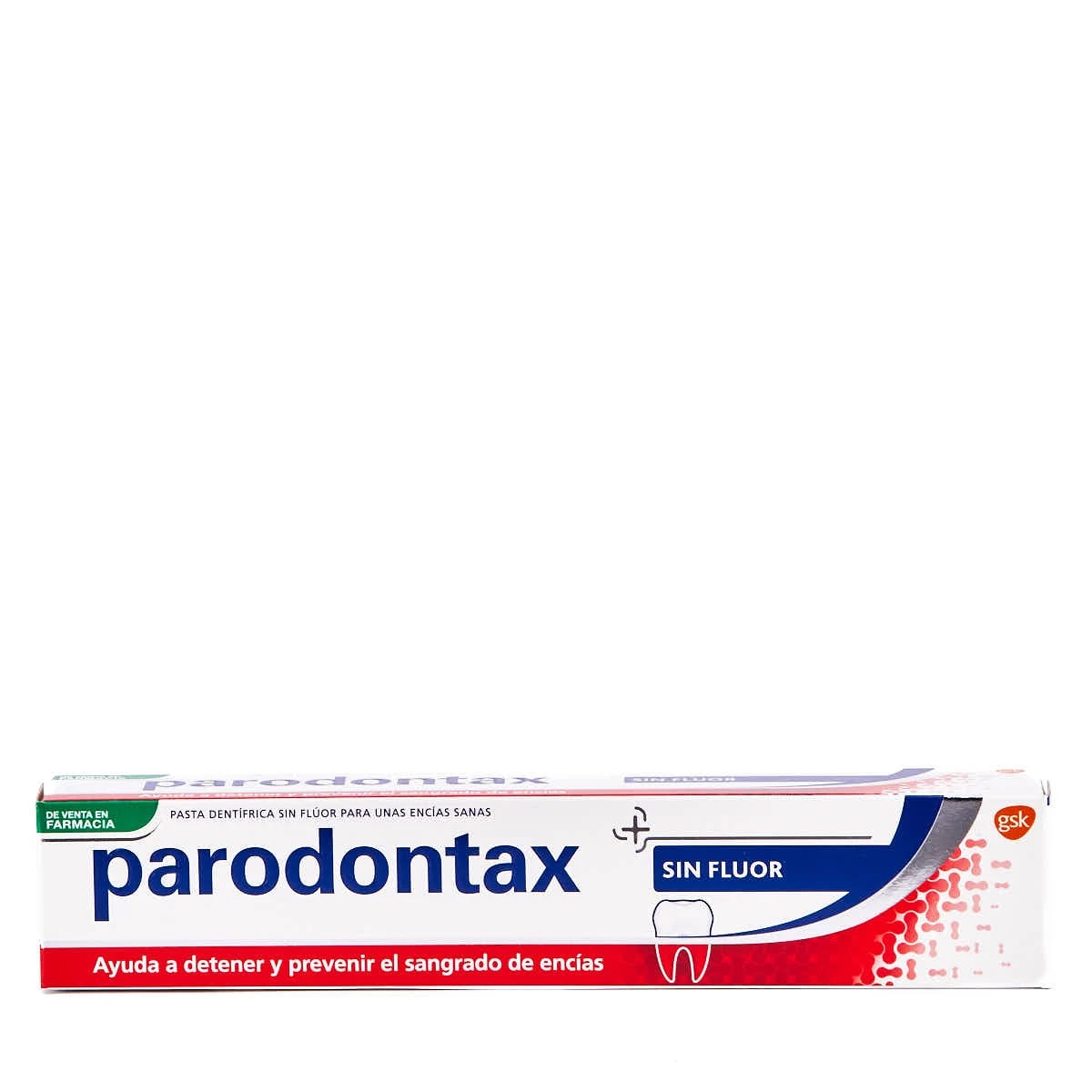 Parodontax Pasta sin flúor. 75ml