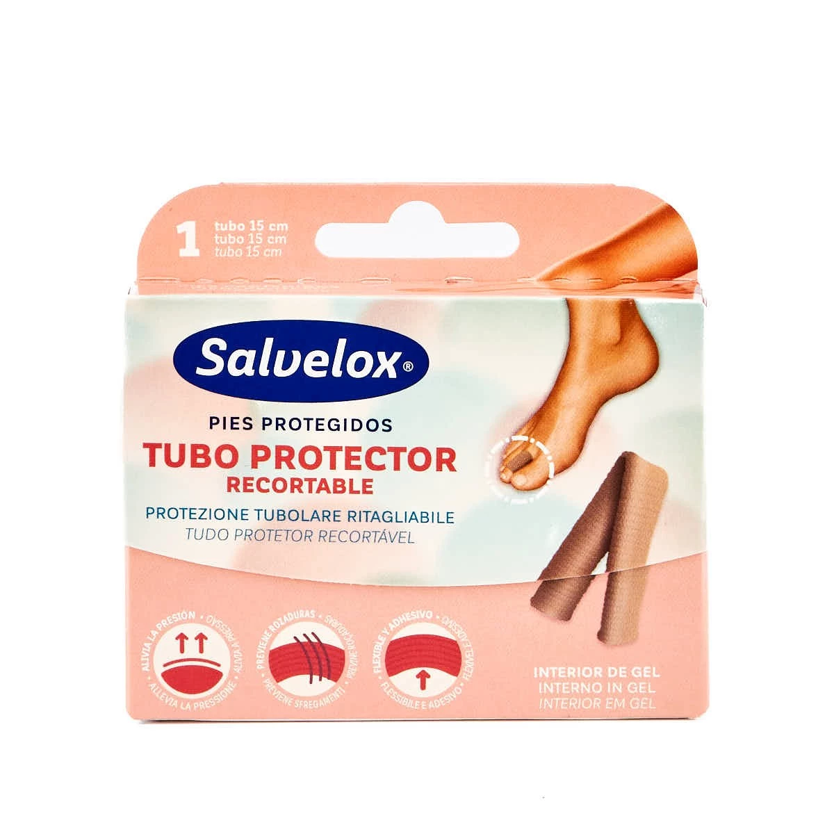 Salveped Tubo Protector Dedos, 1Ud.