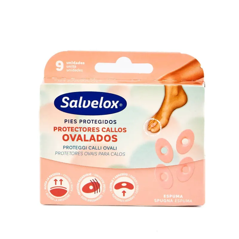 Salveped Callos Parches Ovalados, 9Uds. Salveped Callos Parches Ovalados, 9Uds.