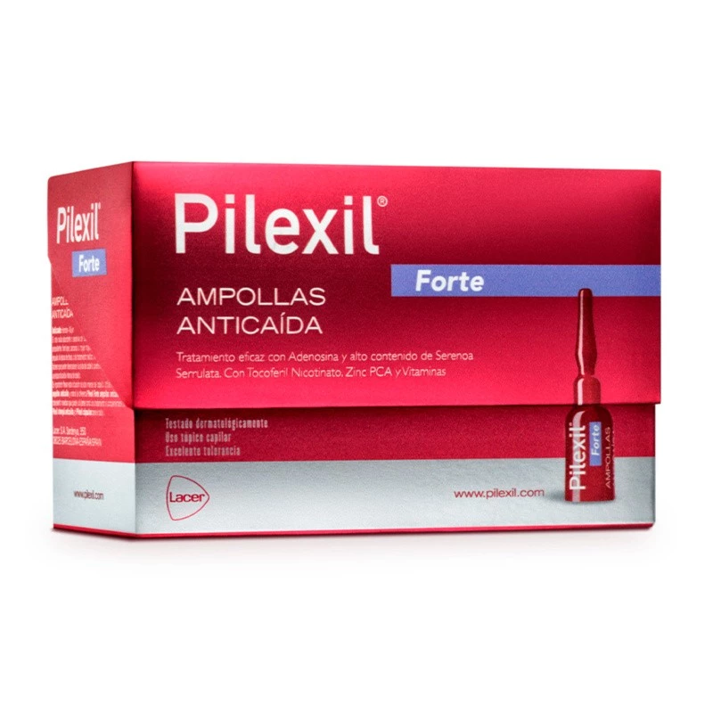 Pilexil forte 15 ampollas