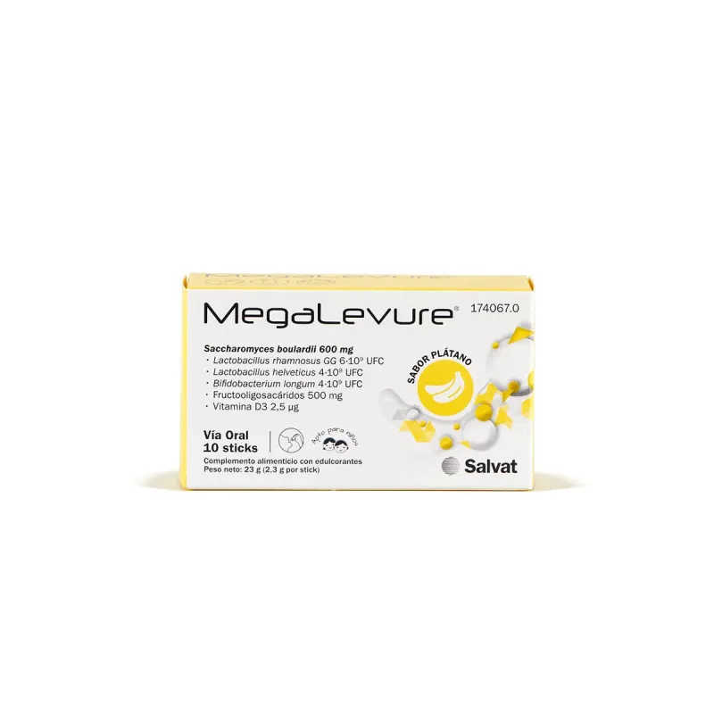 Megalevure, 10 sticks | Farmacia Barata