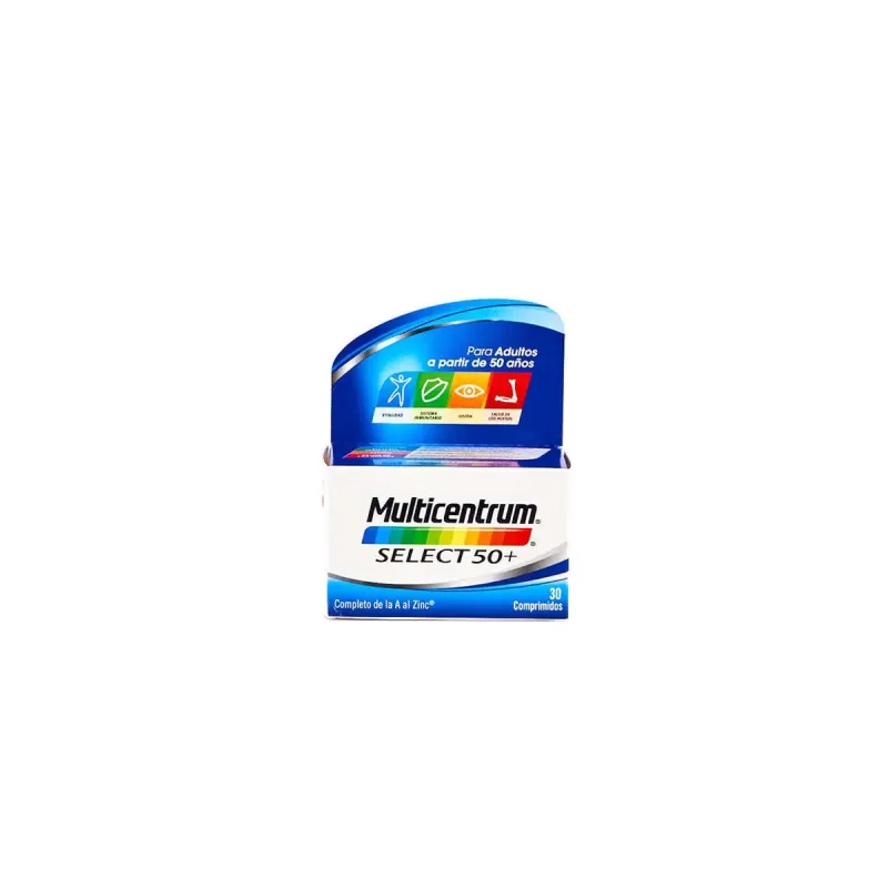 Multicentrum select 50+ 30 comp| Farmacia Barata Multicentrum select 50+ 30 comp| Farmacia Barata