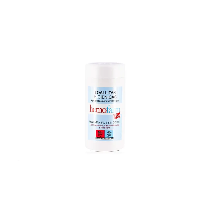 Hemofarm PLUS 60 toallitas | Farmacia Barata