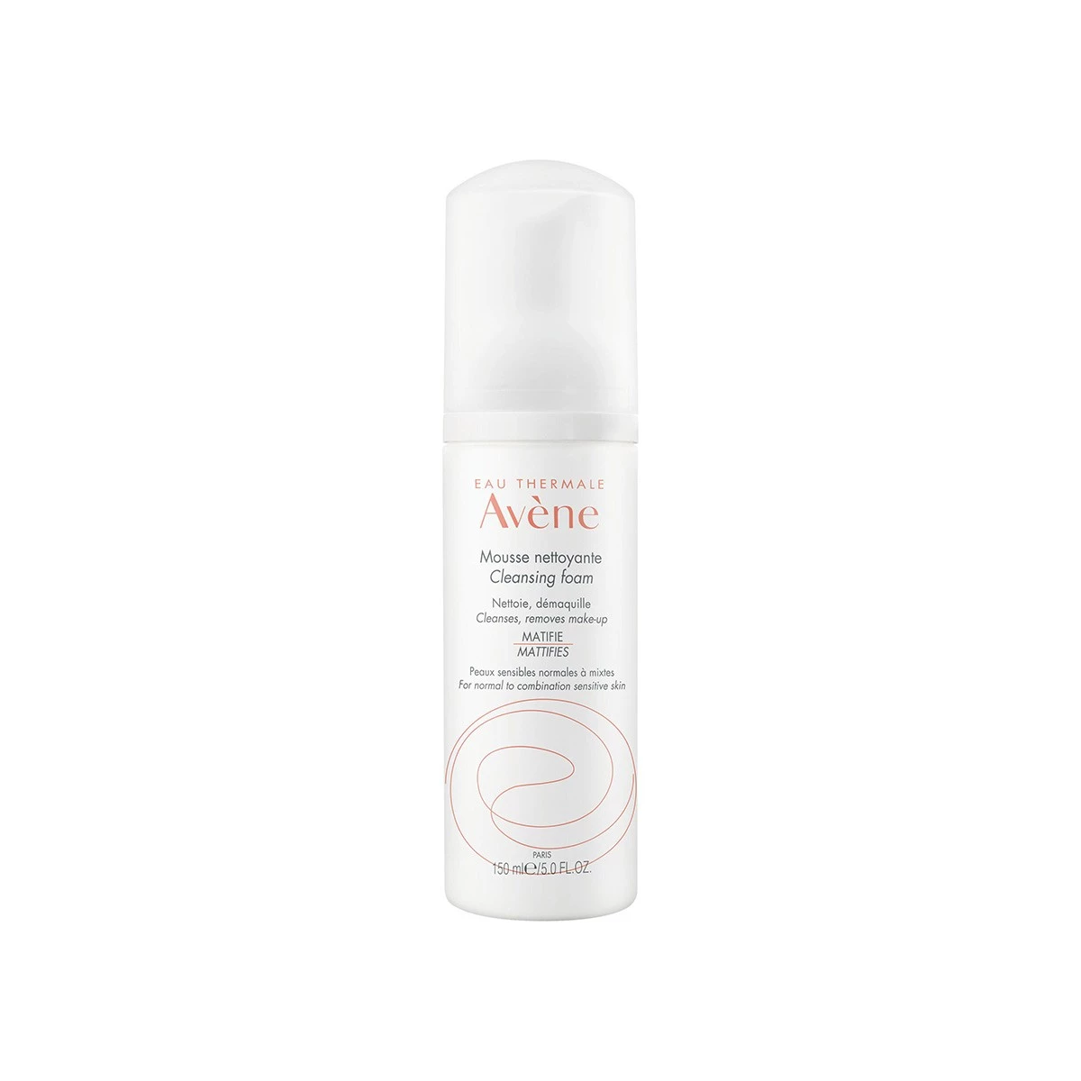 Avene Espuma Limpiadora Matificante, 150ml