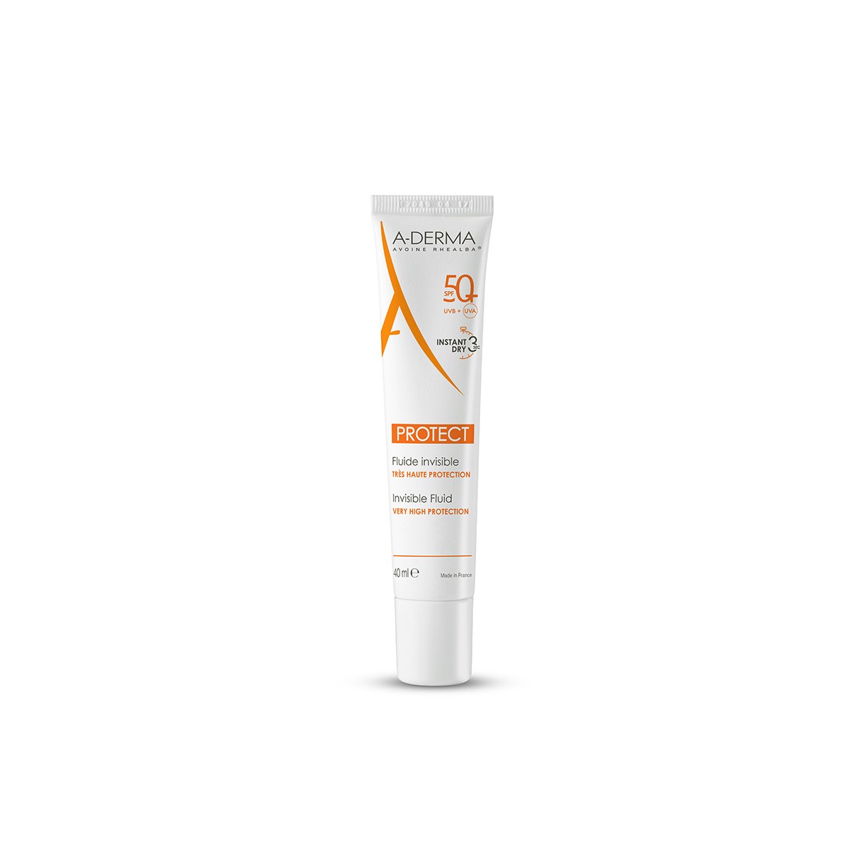 A-derma Protect Fluido Invisible SPF50+, 40ml.*