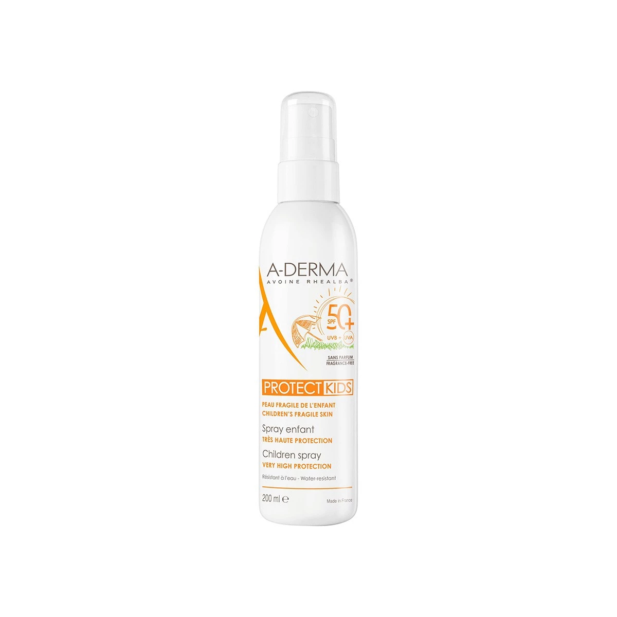 A-derma Protect Spray Niños, 200ml.