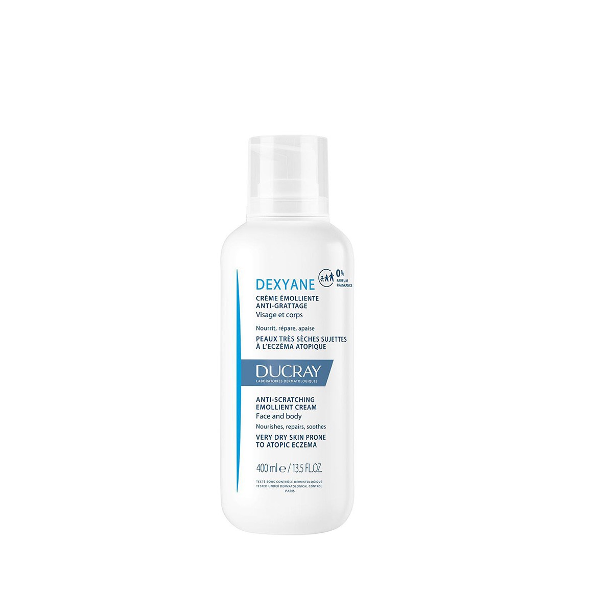 Dexyane crema emoliente antirascado, 400 ml