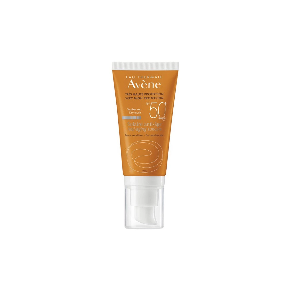 Avè'ne Solar Anti-Edad SPF50 Toque Seco, 50ml.