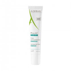 A-Derma Phys-AC Fluido Anti-Imperfecciones, 40ml.