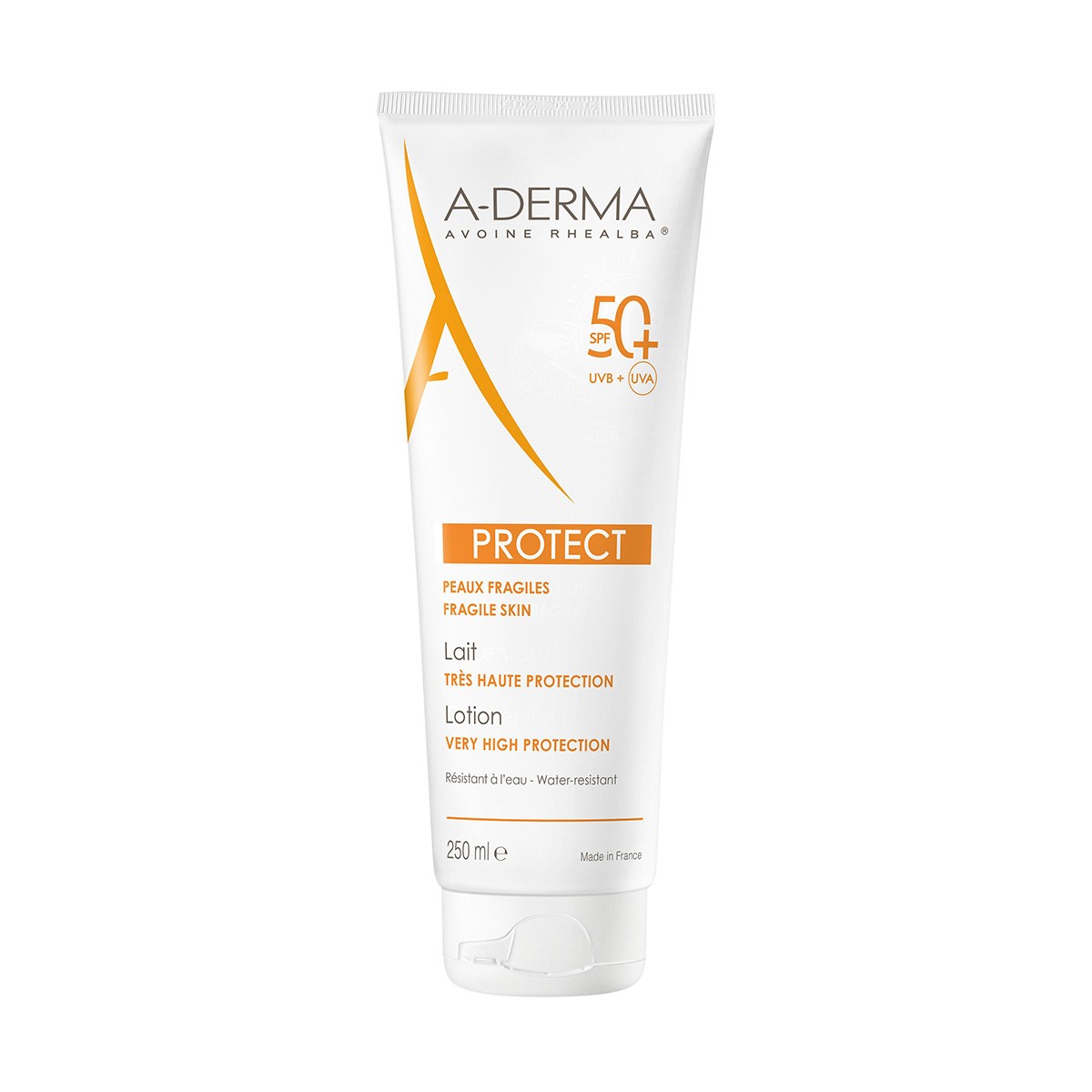 A-Derma Protect Leche SPF50+, 250ml.