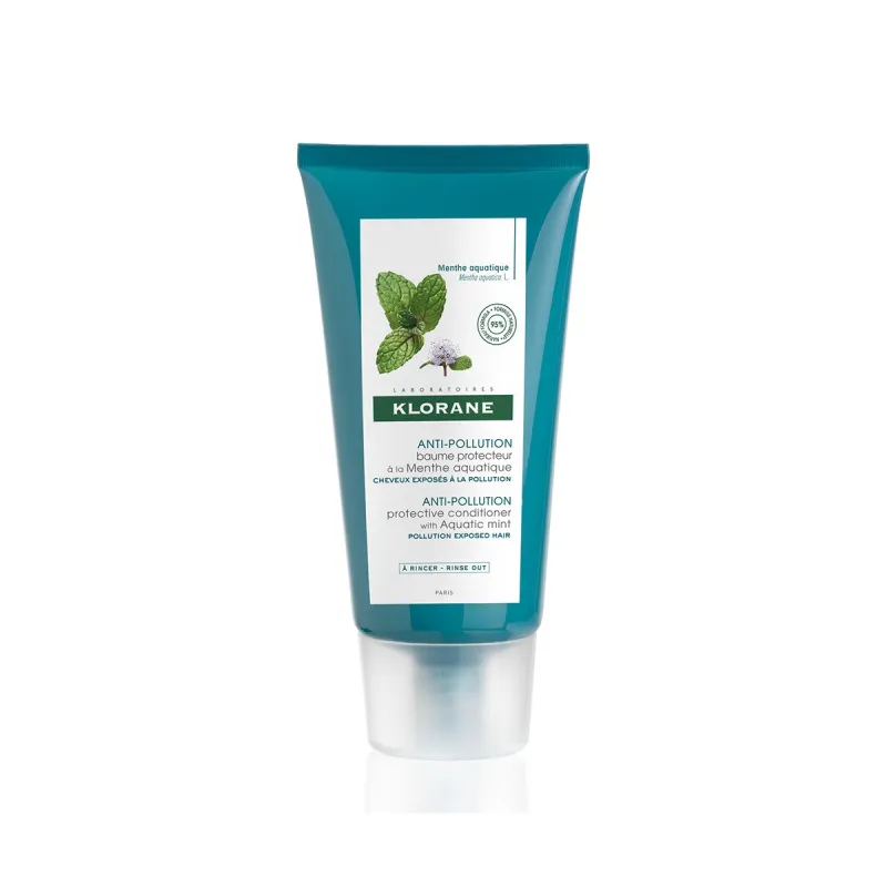 Klorane Bálsamo Protector Anti-Polución Menta Acuática, 150ml. Klorane Bálsamo Protector Anti-Polución Menta Acuática, 150ml.