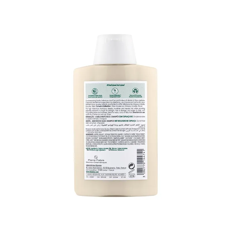 Klorane Champú a la Centaura Brillo, 200ml_composición Klorane Champú a la Centaura Brillo, 200ml_composición