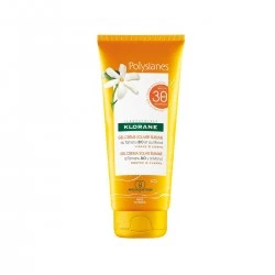 Klorane Polysianes Gel Crema Solar Sublime Rostro y Cuerpo SPF30+, 200ml.