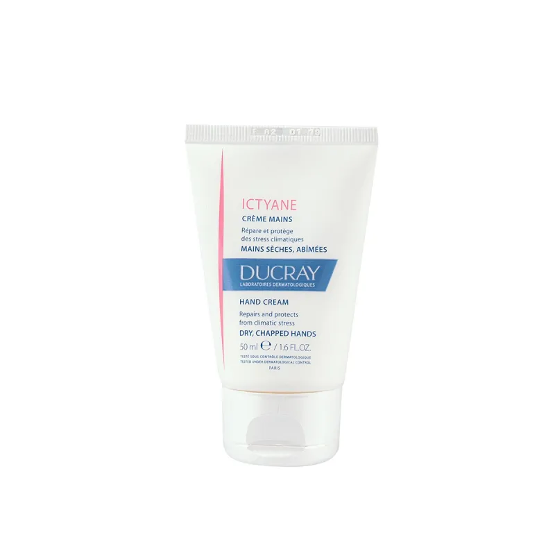 Ducray Ictyane Crema de Manos, 50 ml.