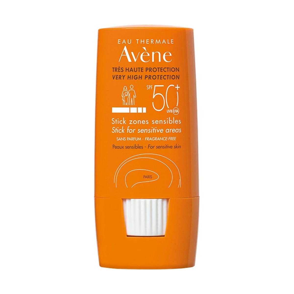 Avene Stick zonas sensibles SPF50+, 8g