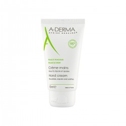 A-Derma Crema de manos reparacion Intensa, 50 ml