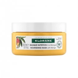 Klorane Mascarilla manteca de mango, 150 ml