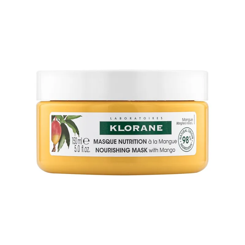 Klorane Mascarilla manteca de mango, 150 ml Klorane Mascarilla manteca de mango, 150 ml