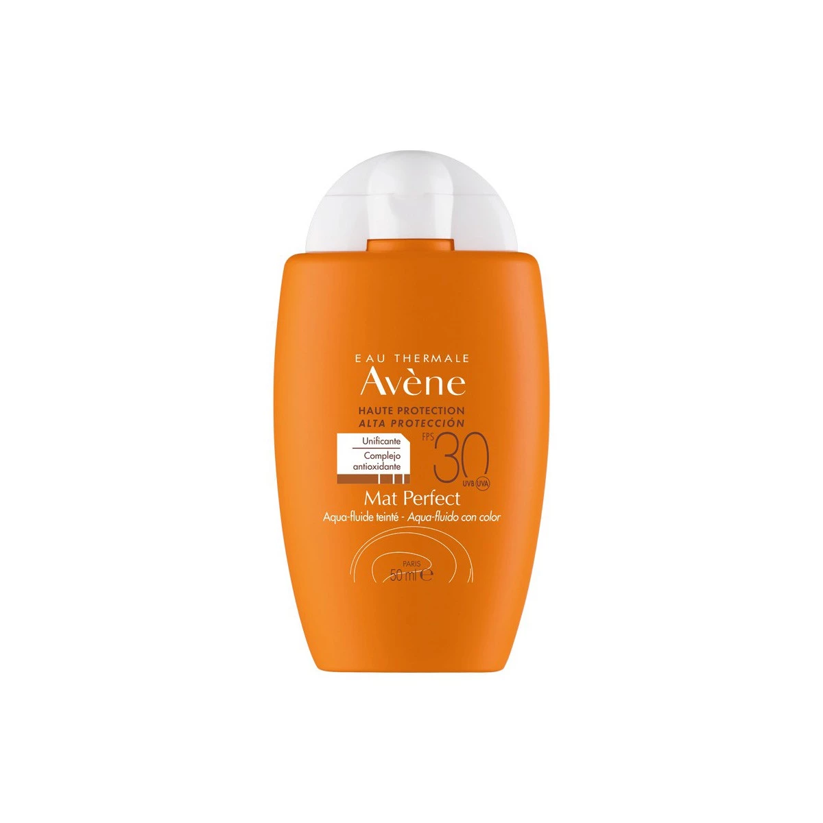 Avène Mat Perfect Aqua Fluido Color SPF30, 50ml.