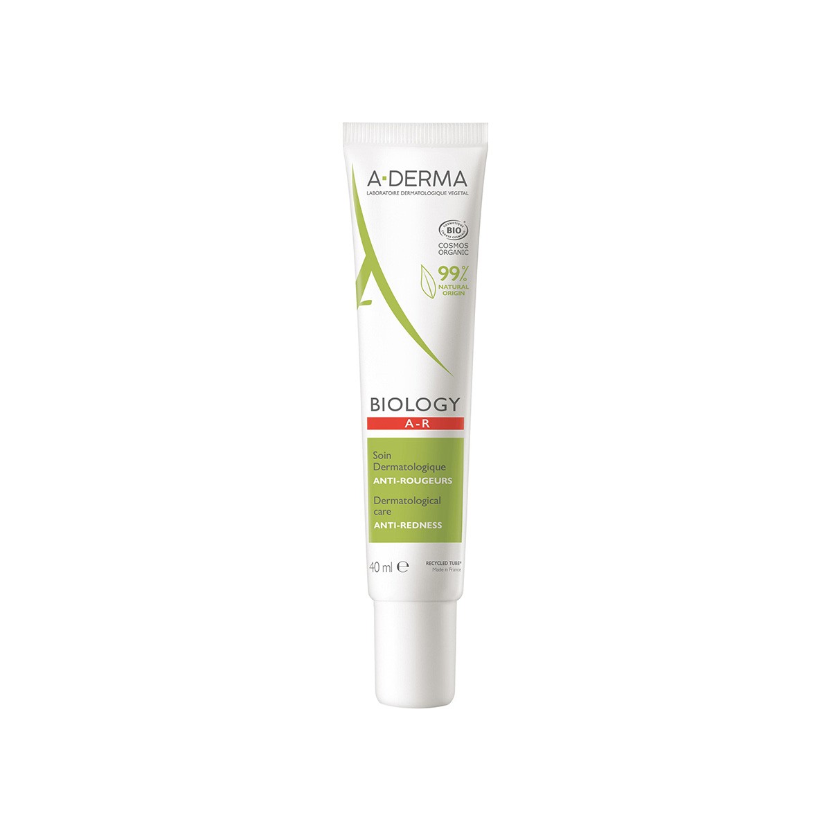 A-Derma Biology AR cuidado antirojeces, 40 ml