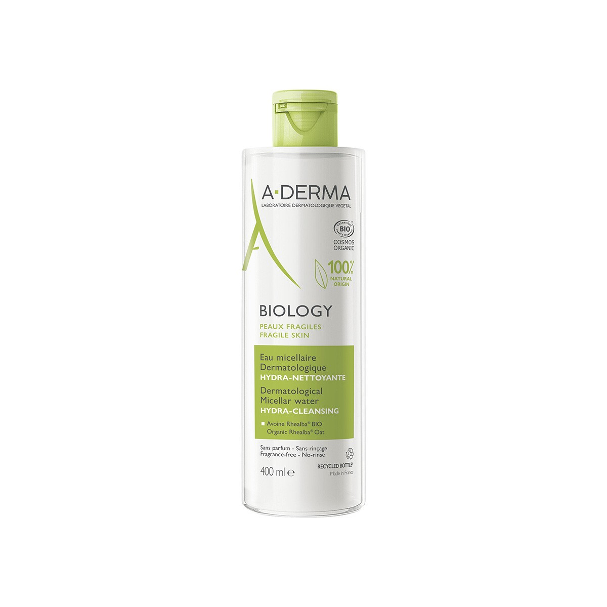 A-Derma Biology Agua Micelar, 400 ml