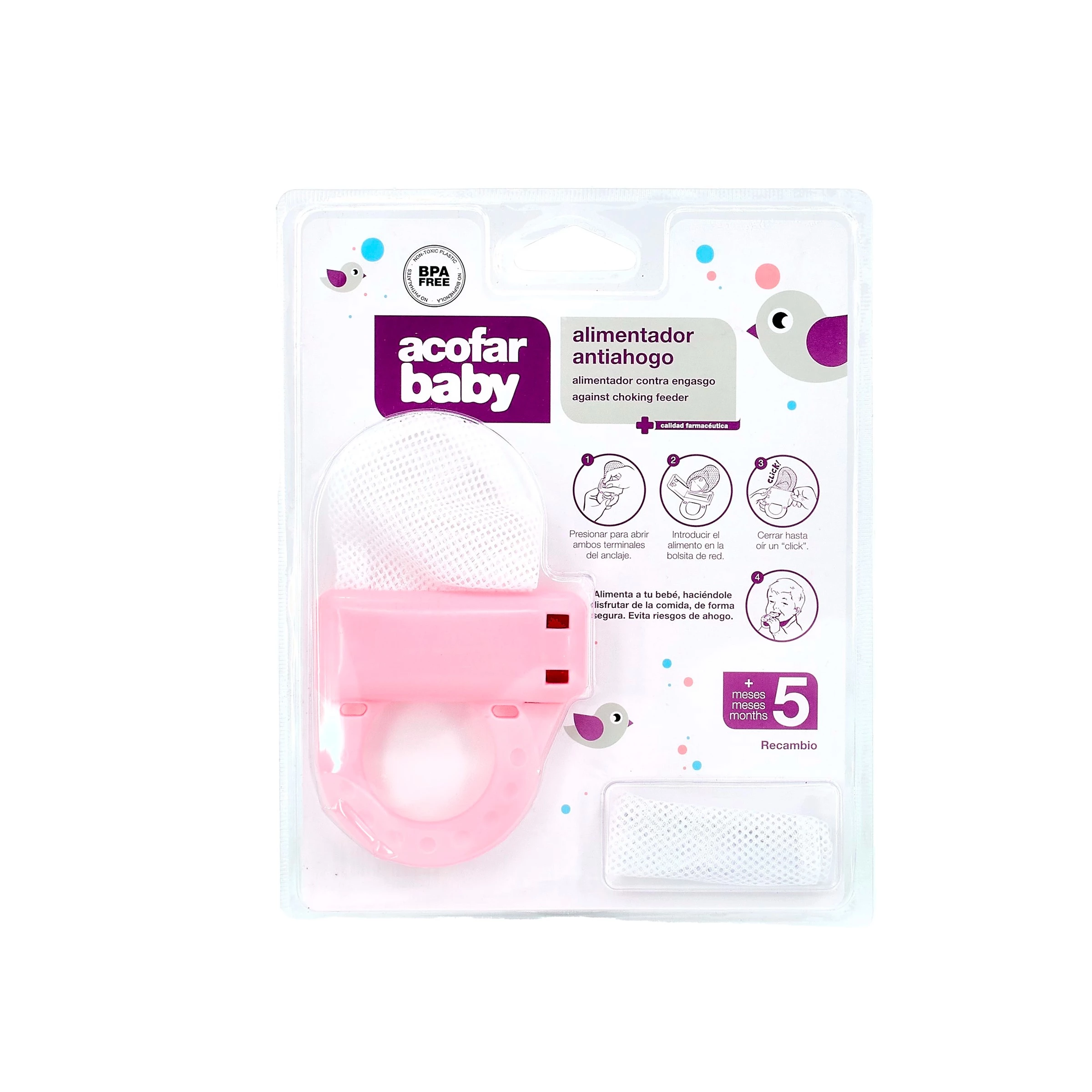 Comprar Acofarbaby alimentador antiahogo al mejor precio