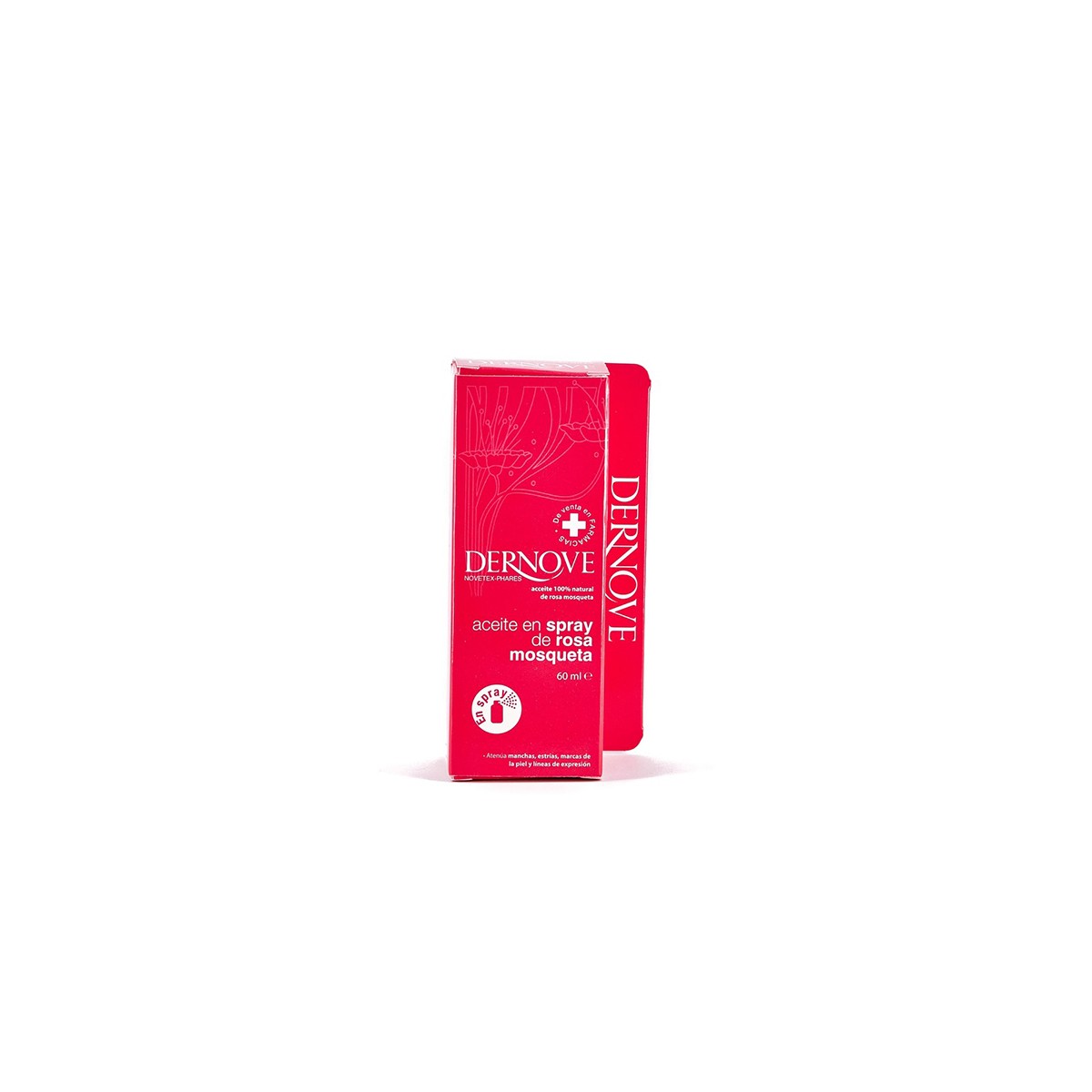 Dernove Aceite de Rosa Mosqueta Spray, 60ml.