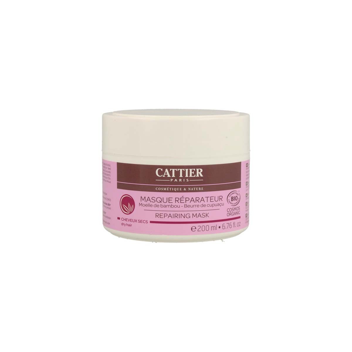 Cattier mascarilla reparadora, 200ml.