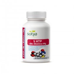 Sotya 5-HTP + Biotina + B6, 60 cápsulas