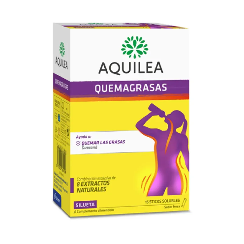 Aquilea Quemagrasas, 15 Stick.