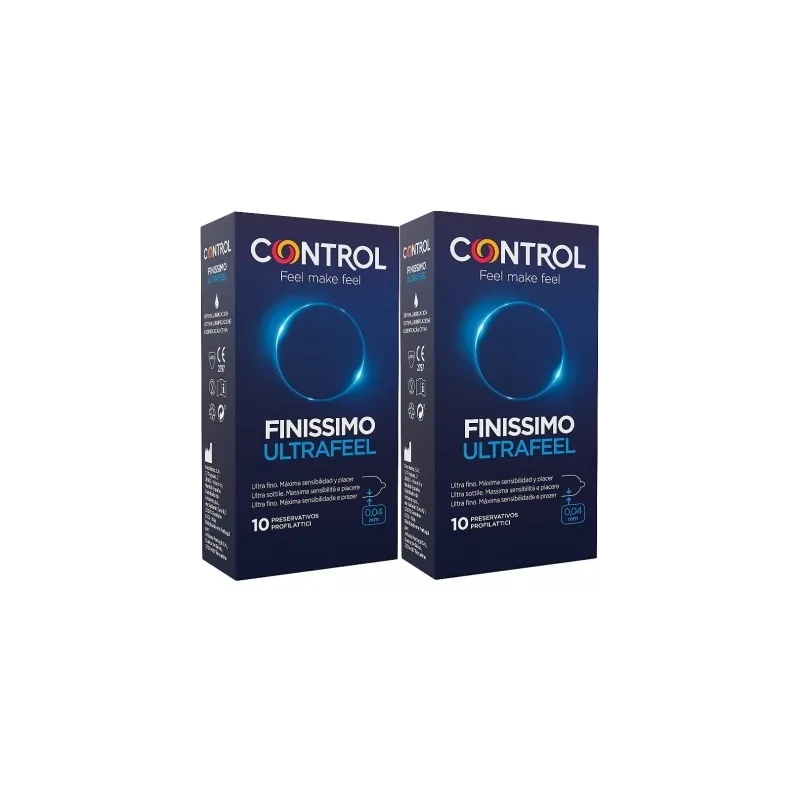 Control finissimo ultrafeel duplo, 2x10 unidades