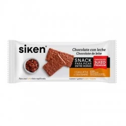 Siken snack entre horas chocolate con leche, 1 galleta de 25 g