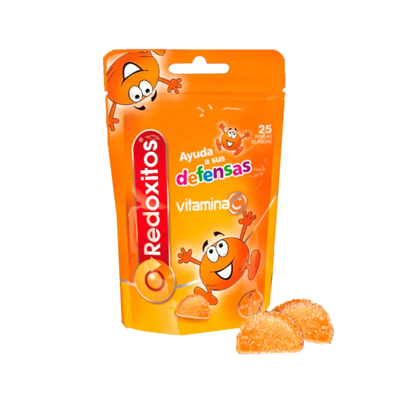 Redoxitos Vitaminas Defensas Niños, 25 Perlas blandas Sabor Naranja Redoxitos Vitaminas Defensas Niños, 25 Perlas blandas Sabor Naranja